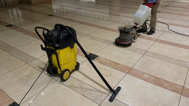 Commercial Floor Buffing