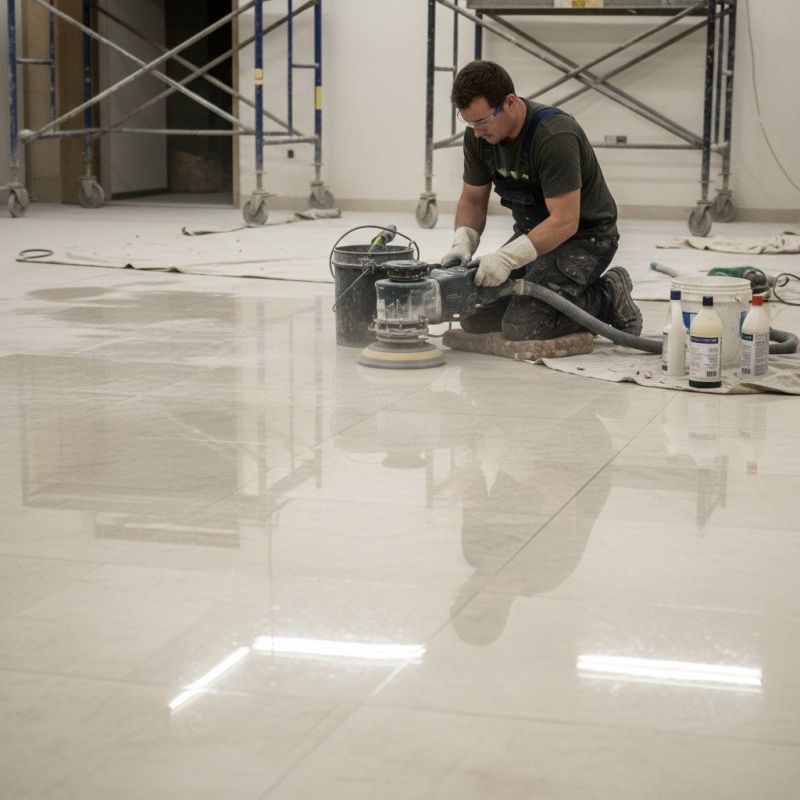 Commercial Floor Buffing