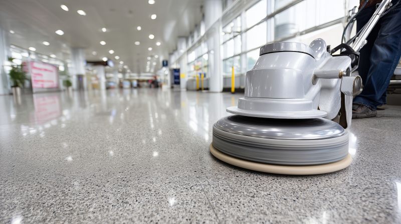 Commercial Floor Buffing