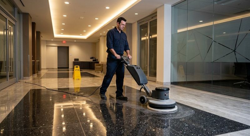 Commercial Floor Buffing Service